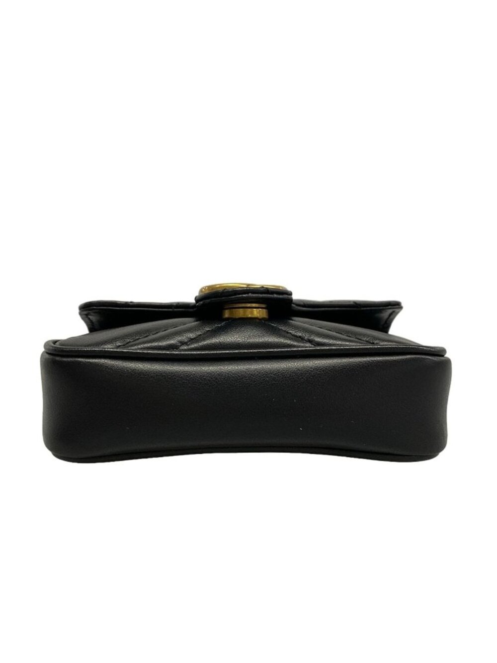 Gucci Handbag GG Marmont Black Leather - Picture 5 of 15